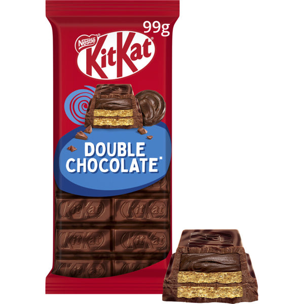 Kitkat Melkchocoladereep double chocolate
