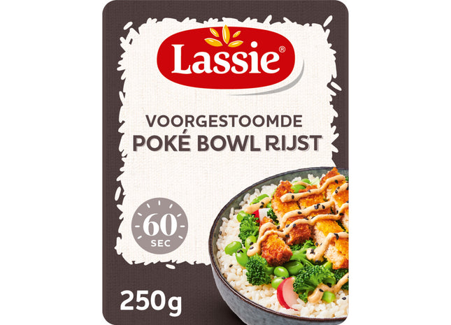 Lassie Voorgestoomde poké bowl rijst