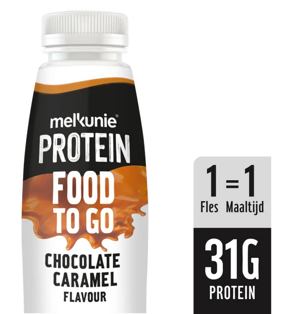 Melkunie Protein food to go chocolate caramel