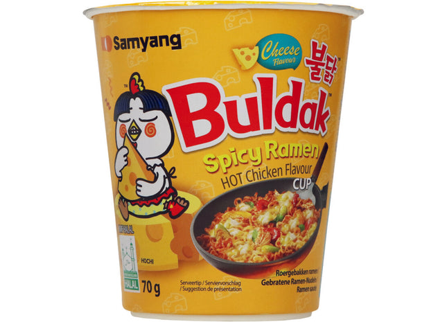 Samyang Buldak spicy ramen cheese