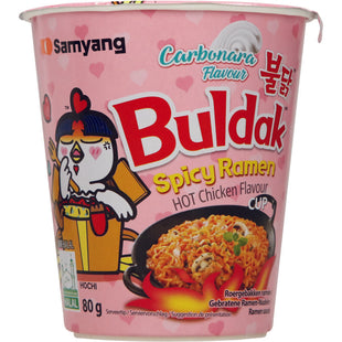 Samyang Buldak spicy ramen carbonara
