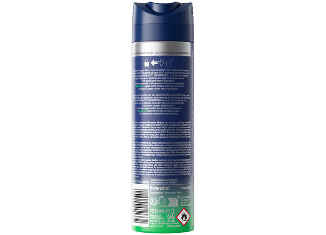 NIVEA Men fresh sensation deodorant spray