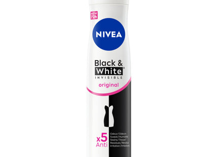 NIVEA deospray black & white clear