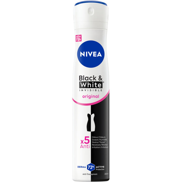 NIVEA deospray black & white clear