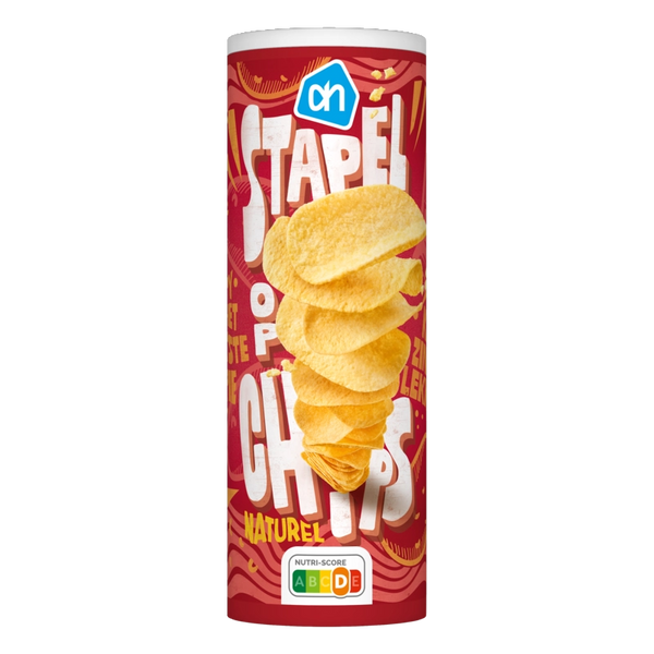 Stapel op chips naturel