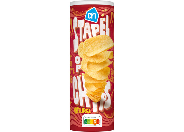 Stapel op chips naturel