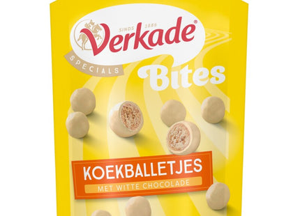 Verkade Bites koekballetjes met witte chocolade