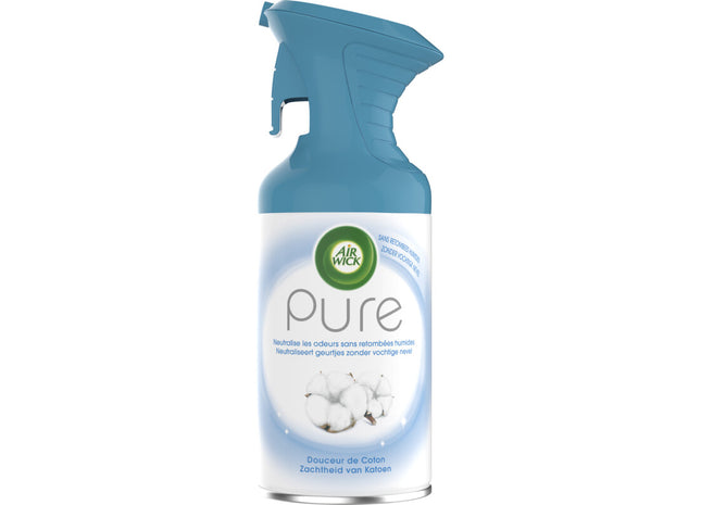 Air Wick Luchtverfrisser spray pure katoen