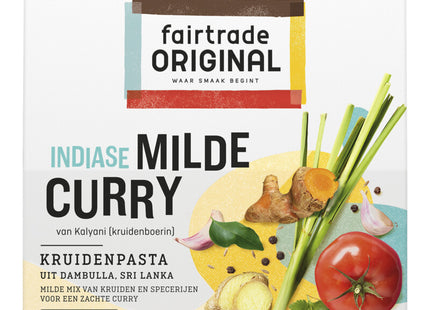 Fairtrade Original Kruidenpasta Indiase milde curry