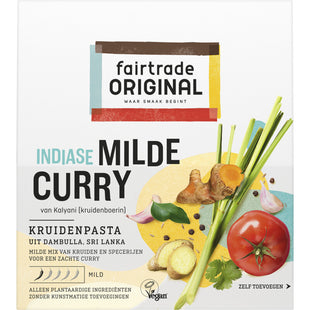Fairtrade Original Kruidenpasta Indiase milde curry