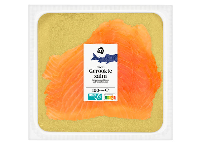 Intens gerookte zalm