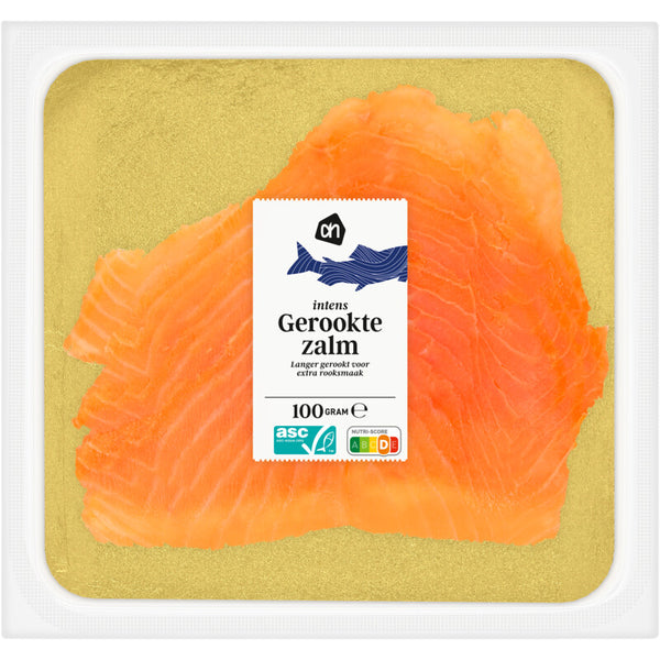 Intens gerookte zalm