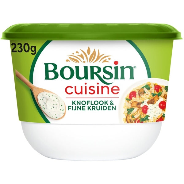 Boursin Cuisine garlic & fine herbs