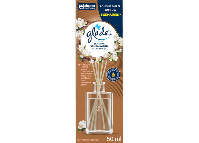 Glade Geurstokjes sandalwood & jasmine