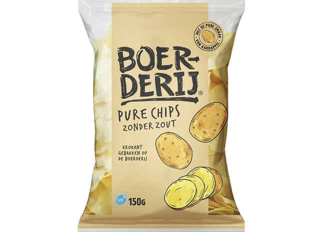 Boerderij Pure chips zonder zout