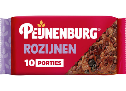 Peijnenburg Ontbijtkoek rozijnen ongesneden