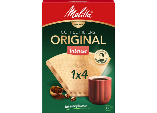 Melitta Koffiefilters original intense 1x4