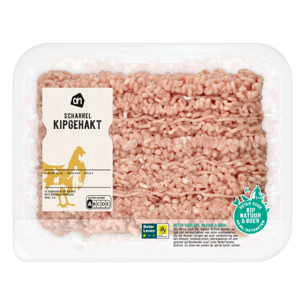 Free-range minced chicken