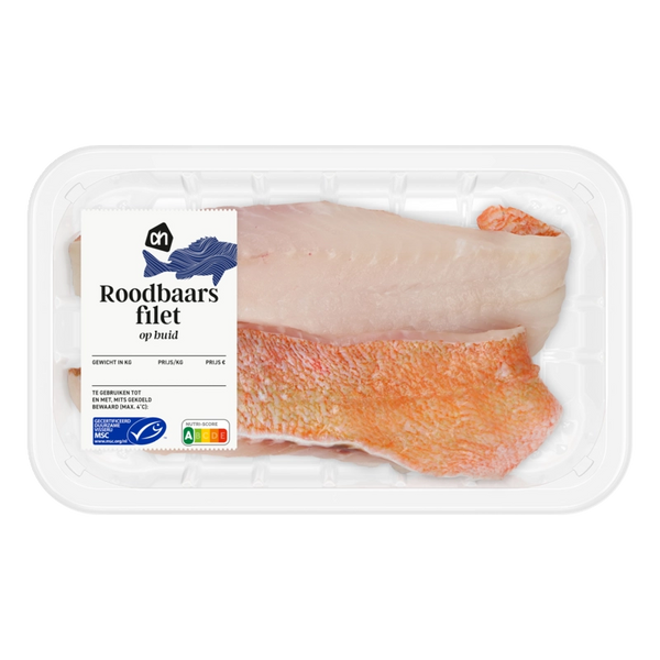 Skin-on redfish fillet