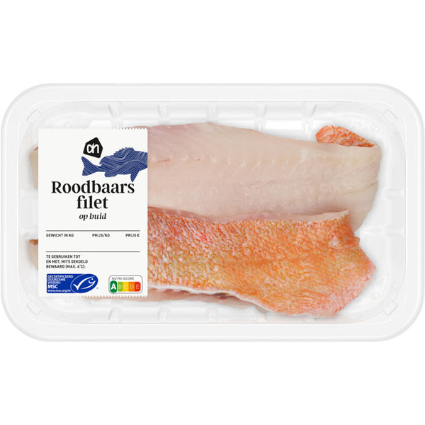 Skin-on redfish fillet