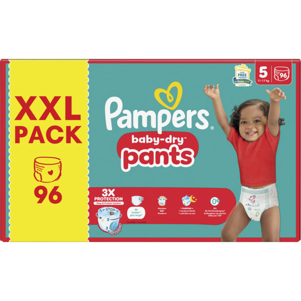 Pampers Baby-dry pants XXL pack maat 5