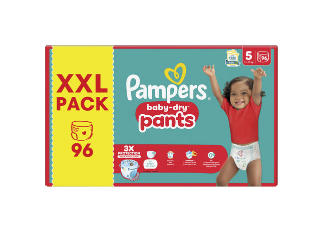 Pampers Baby-dry pants XXL pack maat 5