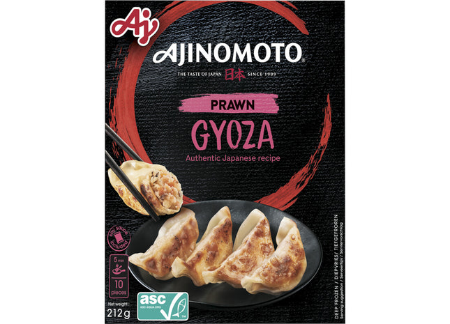 Ajinomoto Gyoza prawn & soy sauce