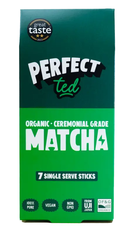 Perfect Ted Matcha green tea sticks