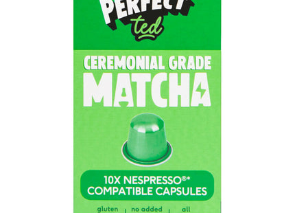 Perfect Ted Ceremonial grade matcha capsules