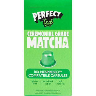 Perfect Ted Ceremonial grade matcha capsules