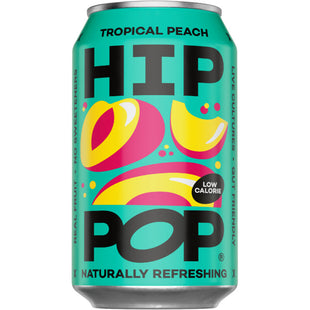 Hip Pop Living soda tropical peach