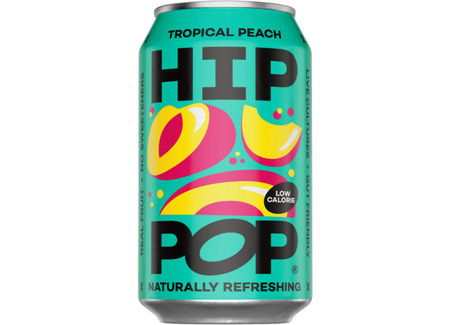 Hip Pop Living soda tropical peach