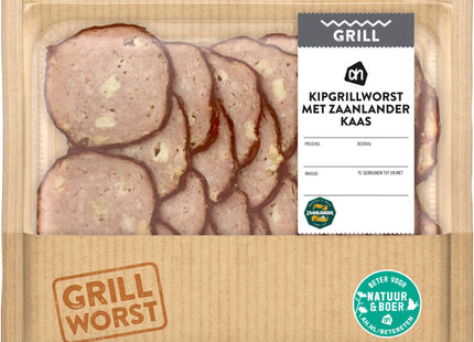Kipgrillworst met Zaanlander kaas