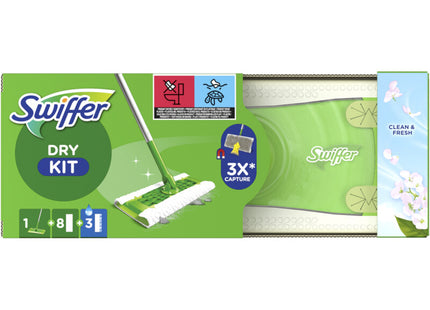 Swiffer Floor Cleaner Starter und 8 Staubtücher