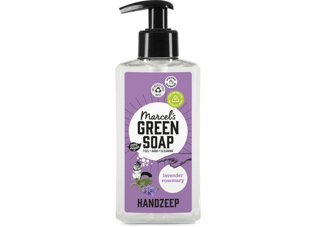 Marcel's Green Soap Handsoap lavender & rosemary