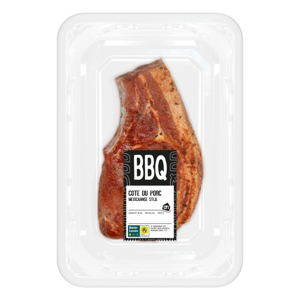 BBQ cote du porc Mexicaanse stijl