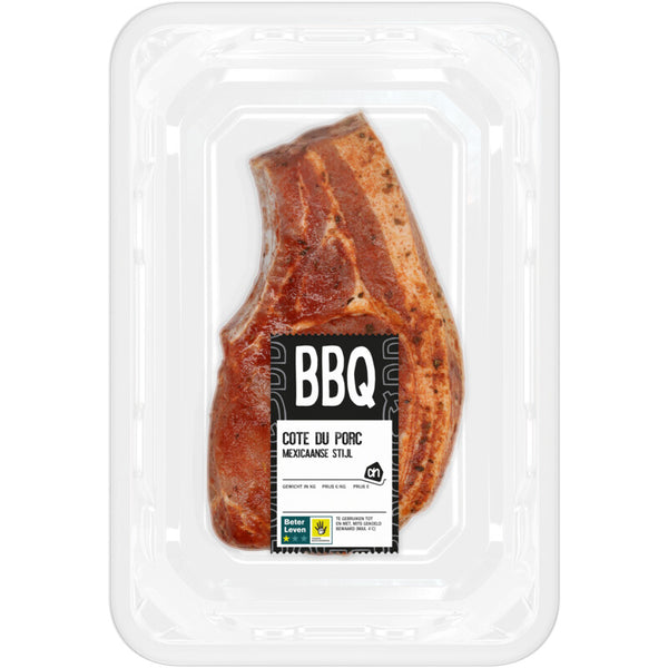 BBQ cote du porc Mexicaanse stijl