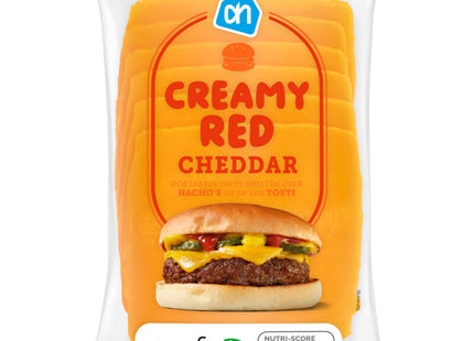 Creamy red cheddar 48+ plakken