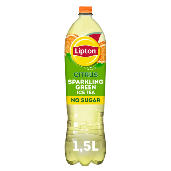 Lipton Ice Tea Green Citrus Sparkling No Sugar