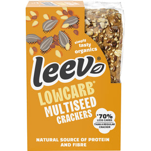 Leev Bio-Low-Carb-Cracker mit mehreren Samen