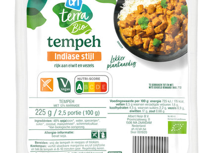 Terra Biologisch tempeh indiase kruiden