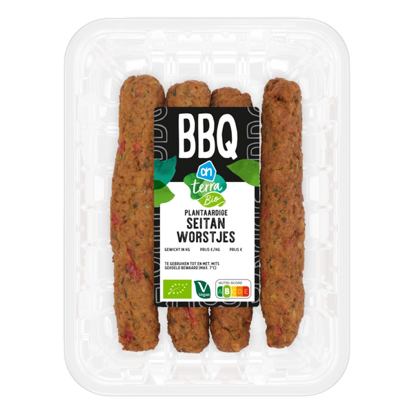 Terra Bio pflanzliche Seitanwürstchen