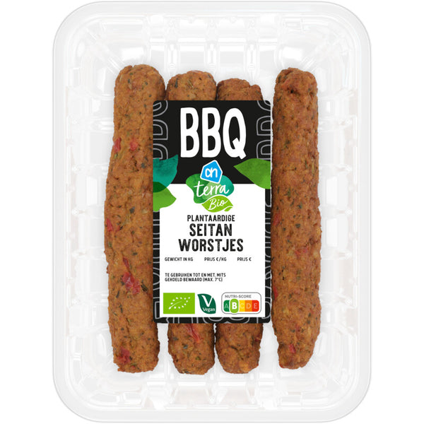 Terra Bio pflanzliche Seitanwürstchen