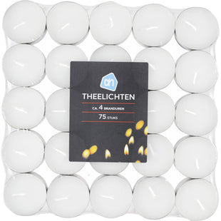 Theelichten 4 uurs