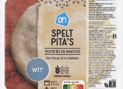 Spelt pita's