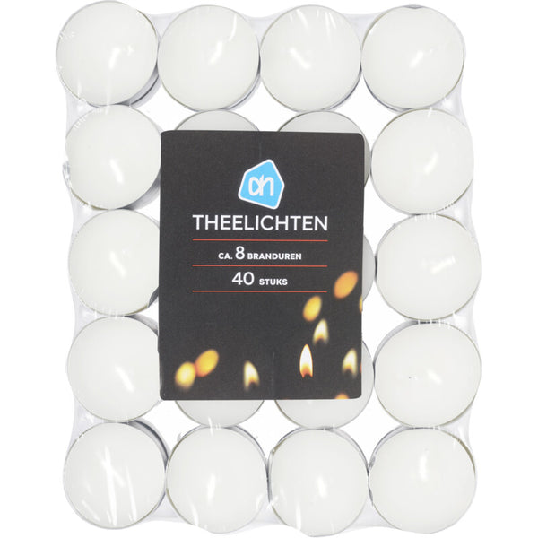 Theelichten 8 branduren