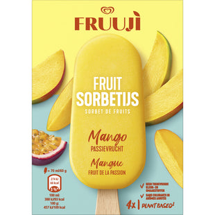 Ola Fruuji sorbetijs mango passievrucht