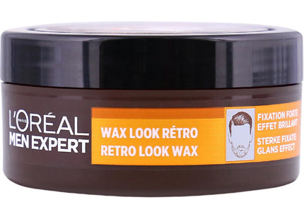 L'Oréal Men Expert Barber club wax effect slicked hair