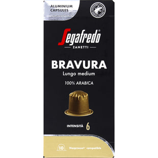 Segafredo Bravura lungo medium capsules