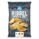 Ridged potato chips pepper & salt